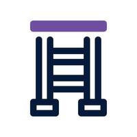 ladder icon. dual tone icon for your website, mobile, presentation, and logo design. vector