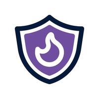 shield icon. dual tone icon for your website, mobile, presentation, and logo design. vector