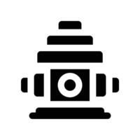 hydrant icon. glyph icon for your website, mobile, presentation, and logo design. vector