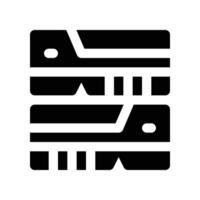 ram icon. glyph icon for your website, mobile, presentation, and logo design. vector