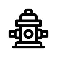 hydrant icon. line icon for your website, mobile, presentation, and logo design. vector