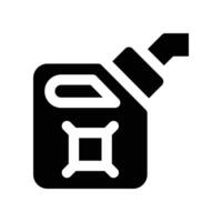 fuel icon. glyph icon for your website, mobile, presentation, and logo design. vector