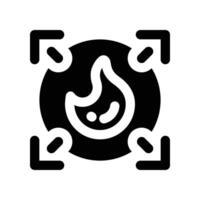 coordinate icon. glyph icon for your website, mobile, presentation, and logo design. vector
