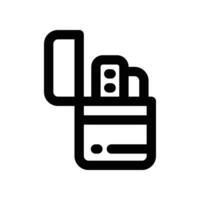 lighter icon. line icon for your website, mobile, presentation, and logo design. vector