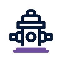 hydrant icon. dual tone icon for your website, mobile, presentation, and logo design. vector