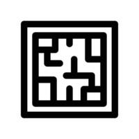 evacuation plan icon. line icon for your website, mobile, presentation, and logo design. vector