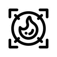 coordinate icon. line icon for your website, mobile, presentation, and logo design. vector