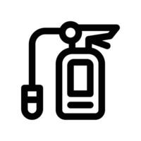 fire extinguisher icon. line icon for your website, mobile, presentation, and logo design. vector