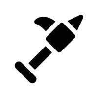 hook icon. glyph icon for your website, mobile, presentation, and logo design. vector