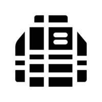 uniform icon. glyph icon for your website, mobile, presentation, and logo design. vector