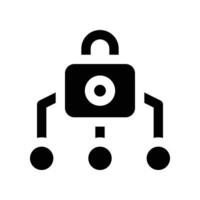 access icon. glyph icon for your website, mobile, presentation, and logo design. vector