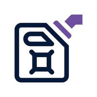 fuel icon. dual tone icon for your website, mobile, presentation, and logo design. vector