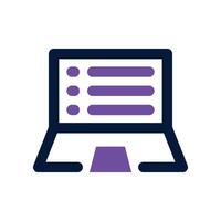 work order icon. dual tone icon for your website, mobile, presentation, and logo design. vector