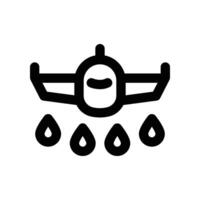 plane icon. line icon for your website, mobile, presentation, and logo design. vector