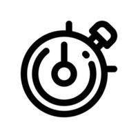 timer icon. line icon for your website, mobile, presentation, and logo design. vector