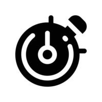 timer icon. glyph icon for your website, mobile, presentation, and logo design. vector