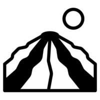 Bromo Mountain icon for web, app, infographic, etc vector