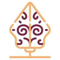 Wayang Puppet icon for web, app, infographic, etc vector