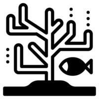 Bunaken Reef icon for web, app, infographic, etc vector