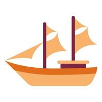 Phinisi Boat icon for web, app, infographic, etc vector