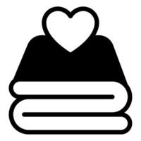 Warm Blanket icon for web, app, infographic, etc vector