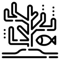 Bunaken Reef icon for web, app, infographic, etc vector