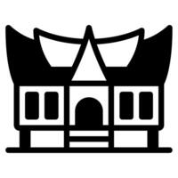 Traditional House icon for web, app, infographic, etc vector