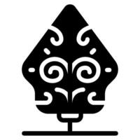 Wayang Puppet icon for web, app, infographic, etc vector