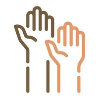 Open Arms icon for web, app, infographic, etc vector