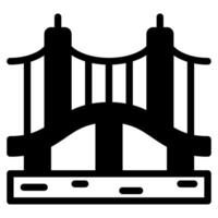 Suramadu Bridge icon for web, app, infographic, etc vector