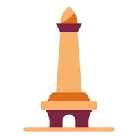 Monas Tower icon for web, app, infographic, etc vector