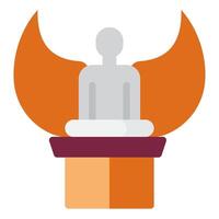 Garuda Wisnu icon for web, app, infographic, etc vector