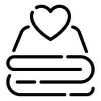 Warm Blanket icon for web, app, infographic, etc vector