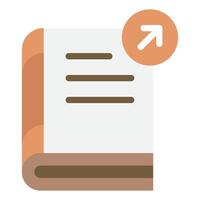 Book Sharing icon for web, app, infographic, etc vector