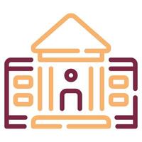 National Museum icon for web, app, infographic, etc vector