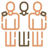 Togetherness icon for web, app, infographic, etc vector