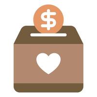 Charity icon for web, app, infographic, etc vector