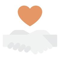 Helping Hand icon for web, app, infographic, etc vector
