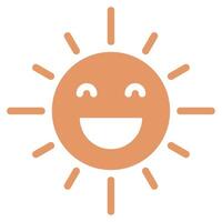 Sunshine icon for web, app, infographic, etc vector
