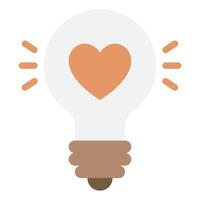 Light Bulb icon for web, app, infographic, etc vector