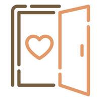Open Door icon for web, app, infographic, etc vector