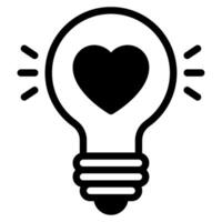 Light Bulb icon for web, app, infographic, etc vector