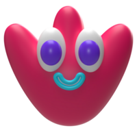 abstrato Formato desenho animado 3d elemento png