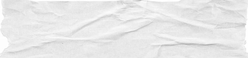 High-resolution close-up of crumpled white paper with subtle folds and creases, ideal for backgrounds and overlays. photo