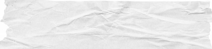 High-resolution close-up of crumpled white paper with subtle folds and creases, ideal for backgrounds and overlays. photo