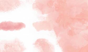 Soft pink watercolor texture with subtle gradient and white space, ideal for backgrounds. photo