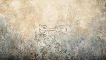 Grunge texture with earthy tones, distressed surface, and vintage aesthetics, ideal for backgrounds or overlays. photo