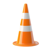 Traffic cone on Transparent Background png