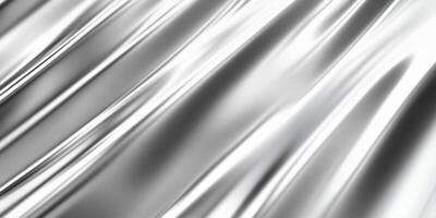 A sleek and polished metallic silver surface that showcases a beautifully brushed texture, making it particularly ideal for both industrial and design applications in various settings and contexts photo