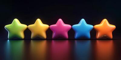 An engaging fivestar rating slider that effectively showcases excellent rankings while enhancing the overall user experience and providing a reliable means of evaluating customer satisfaction levels photo